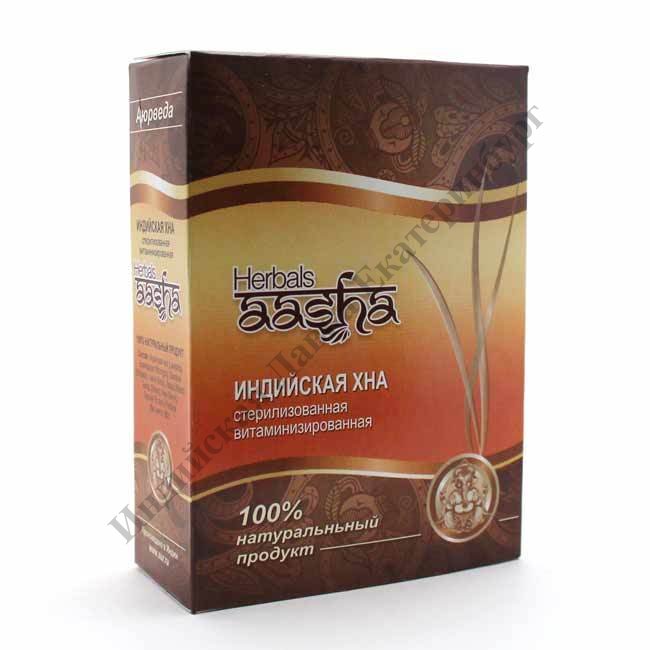 Натуральная хна для волос - Aasha Herbals