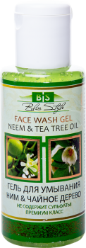 Гель для умывания лица Ним/Чайное дерево (Face Wash Gel Neem/Tea Three Oil , 100 мл